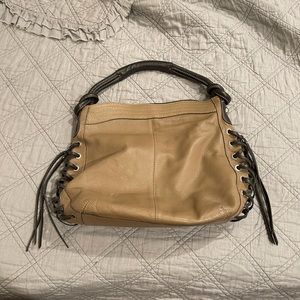 Brown leather Italian Purse